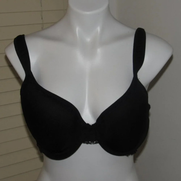 JESSICA SIMPSON Black Underwire Bra Size 42C - Picture 1 of 4